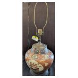 Decorative Table Lamp on Ceramic Base