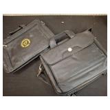 Two Black Laptop Bags, One Dell Branded