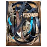 Belts in Various Materials and Styles