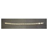 Sterling Silver Bracelet, Italian, 6.7 Grams