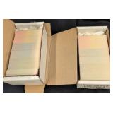 1990 Score Football Cards in Boxes