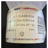 USPS Flags 2022 Roll of Forever Stamps