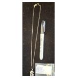 Sterling Silver Dolphin Pendant with Chain