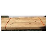 Pine Boards with White Corrugated Panel Lot