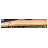 Untreated wood planks 1x6x14 Inches