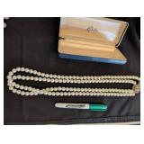 Richelieu Double-Strand Faux Pearl Necklace