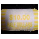 $10 Roll of Half Dollar Coins
