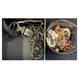 Jewelry and Accessories in Two Containers
