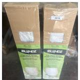 Two Faux Wood Plantation Blinds, 31ï¿½72 Inches