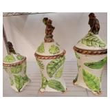 American Atelier Monkey Covered Jars