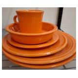Fiesta Dinnerware by Homer Laughlin in Orange