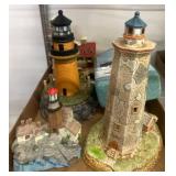 Lighthouse-Themed Decor and Figurines