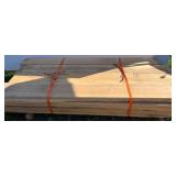 Stack of Hardwood Lumber Boards
