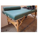 Oakworks Portable Massage Table with Accessories