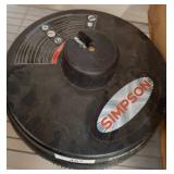 Simpson Pressure Washer Surface Cleaner Attachment