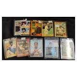 Baseball Trading Cards in Cases