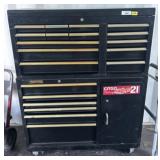 Homak Black Rolling Tool Chest with Multiple Drawe