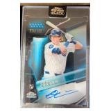 2022 Topps Chrome Black Owen Caissie Auto Card