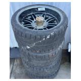 Automotive Wheels With Tires