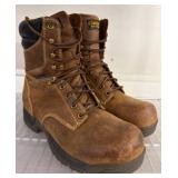 Carolina CA8520 Leather Work Boots, Size 9.5 2E