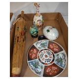 Decorative Lot with Capodimonte and Ceramic Items