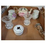 Floral Teaware and Glassware