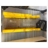 Yellow Plastic Miter Box with Saw