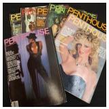 Penthouse Adult Magazines Assorted Issues