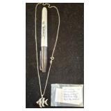 AJR .925 Fish Pendant w/ Chain