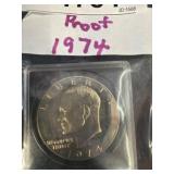 1974 Eisenhower Dollar Proof Coin