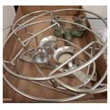 Metal candle Components and Brass Valves