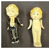 Bisque Figurine Dolls Marked 