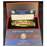 Donald Trump Pocket Knife With Box and COA