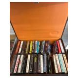 Cassette Tapes in Carrying Case