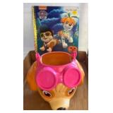 Paw Patrol Halloween Book and Skye Candy Bucket