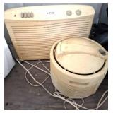 Vintage Dual-Unit Fan and Air Circulator Set