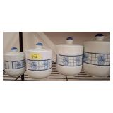 Stoneware Canister Set by Pomerantz