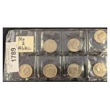 Kennedy Half Dollars in Plastic Sleeves