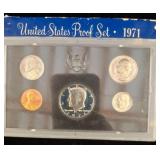 1971 U.S. Proof Coin Set in Original Holder