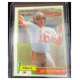 1981 Topps Joe Montana Football Card #216