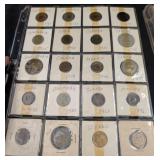 World Coins in Display Sleeves