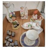 Figurines, China, and Tableware Items