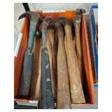 Claw Hammers with Wooden Handles