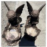 Cast Metal Fairy Lawn Ornaments