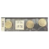 1976 Kennedy Half Dollar Bicentennial Coins
