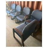 Upholstered Wooden Armchairs c18