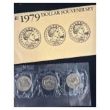 1979 Susan B. Anthony Dollar Souvenir Set