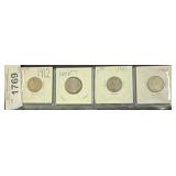 Four V Nickels (1898-1912)