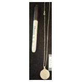 Sterling Silver Pendant with Chain
