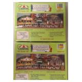HO Scale Carnival Concession Booth Model Kits